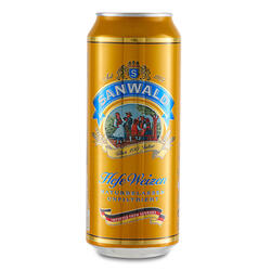 Sanwald Hefe Weizen 4,9% 0,5L Dz