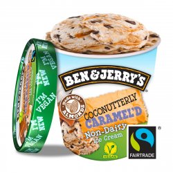 Înghețată Vegana Ben&Jerry’s Non-Dairy Coconutterly Caramel’d image