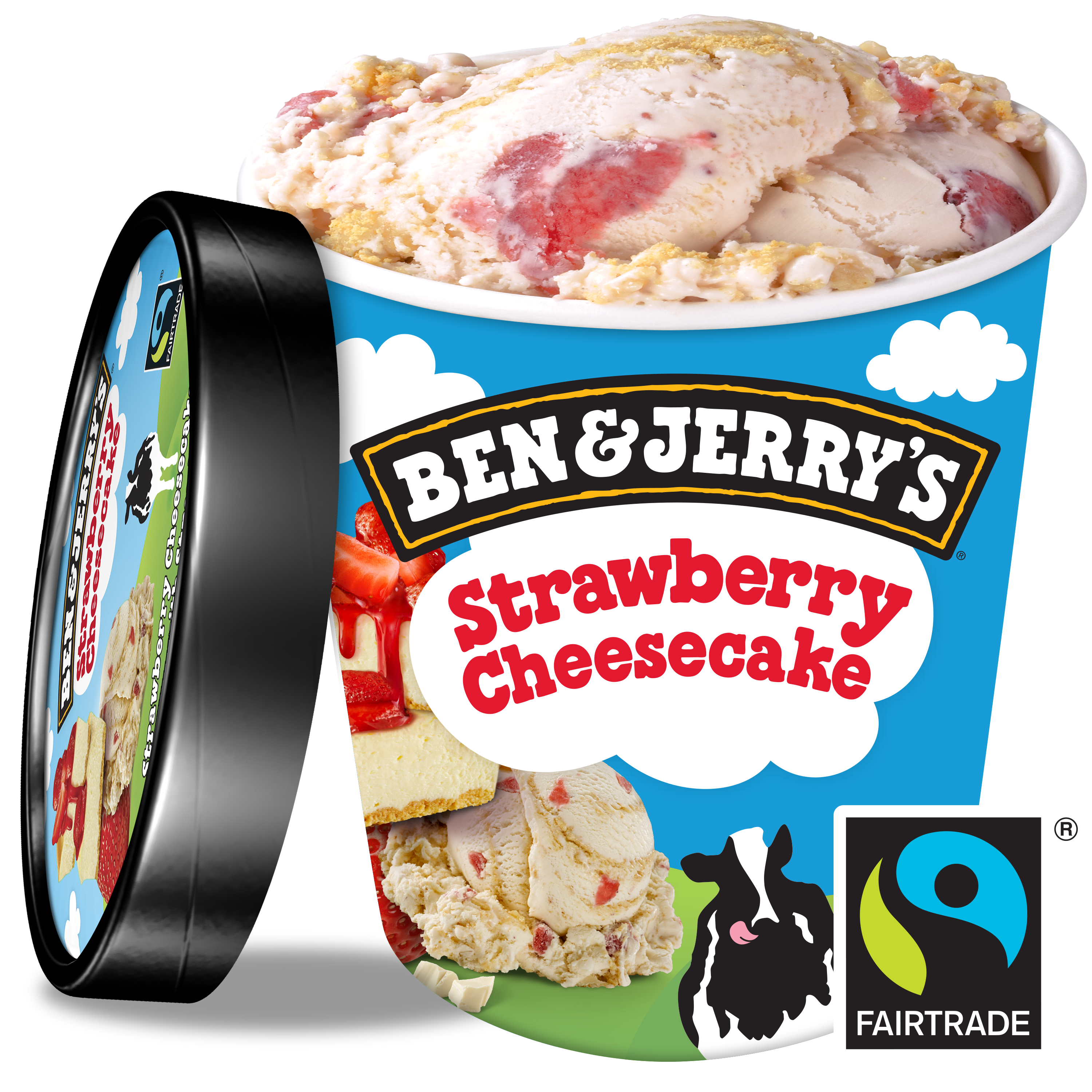 Înghețată Ben&Jerry`s Strawberry Cheesecake image