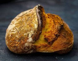 Pâine de casă koapta pe vatra fără amelioratori!! image