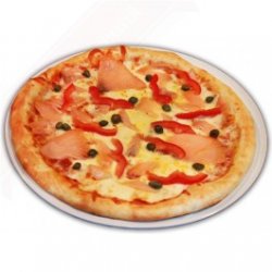 Pizza con Salmone Afumicatto 1+1 image
