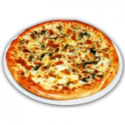 Pizza Funghi e Salami image