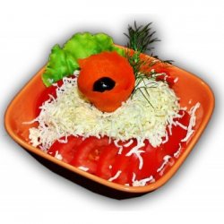Salată de roșii cu telemea image