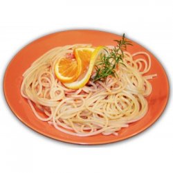 Spaghetti al Safran con Gamberi image