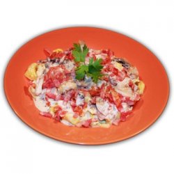 Tortellini con Prosciutto e Funghi image