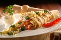 Pastramă de pui - smântână - cașcaval image