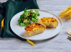 Quiche Ham and Cheese image