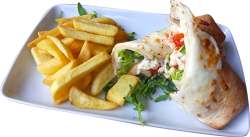 Chicken Wrap cu cartofi prajiti image