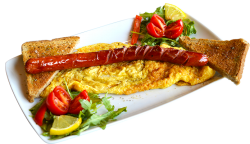 Omletă cu cabanos image