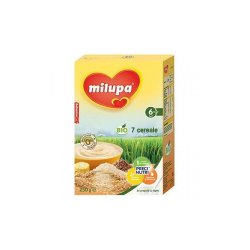 7 cereale Bio, +6 luni, 250 g, Milupa