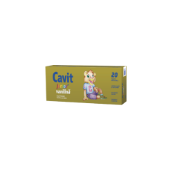 Cavit Junior vanilie, 20 tablete, Biofarm