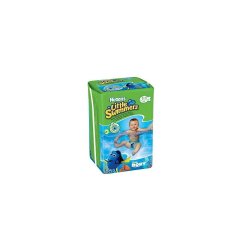 Chiloței impermeabili pentru înot Little Swimmers, Nr. 3-4, 12 bucăți, 7-15 Kg, Huggies
