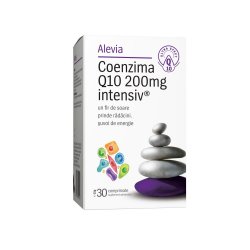 Coenzima Q10 200 mg intensiv, 30 comprimate, Alevia