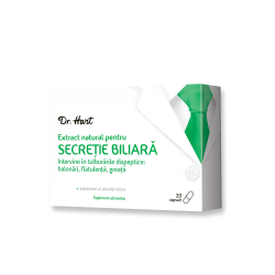 Dr.Hart Extract natural pentru secretie biliara 20cps