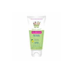 Gel de duș cu aromă de pere, 200 ml, Klorane Junior