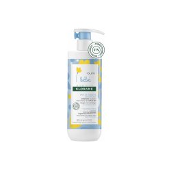 Lapte de toaletă pentru bebeluși, 500 ml, Klorane Bebe