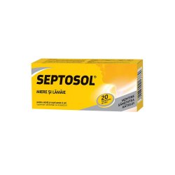 Septosol cu miere și lămâie Herbaflu, 20 comprimate, Biofarm