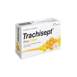 Trachisept Duo Clasic, 16 comprimate, Labormed