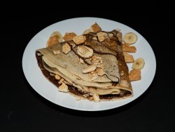 20% reducere: Clătită nutella, banane și biscuiți image
