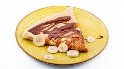 Clătită nutella și banane image