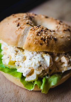 Egg Salad Bagel image