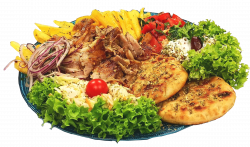 Gyros porc la farfurie image
