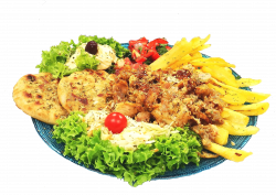 Gyros pui la farfurie image