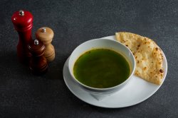 Supă verde de spanac image