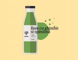 Bere de ghimbir cu spirulină image