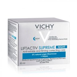 Cremă de noapte antirid și fermitate Liftactiv Supreme, 50 ml, Vichy