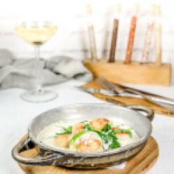 St.Jacques prossevo&garlic sauce 200 gr image