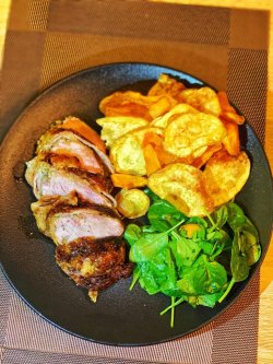 Muschiulet de porc învelit în Bacon 300 gr image
