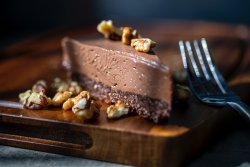 Nutella cheesecake image