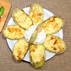 Dovlecei prăjiți cu tzatziki image