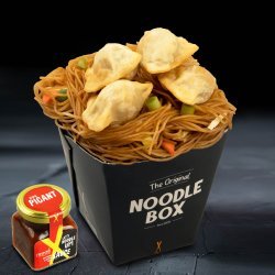 Noodles Dumpling Vegetal image