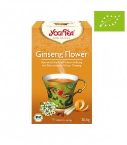 nadr-481972 ceai eco yogi cu flori de ginseng lemongrass si menta 1.8g*17