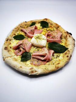 Pizza Pistachio mortadella   image