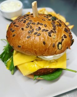 Veggie burger image