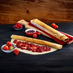 Clătită cu dulceață de căpșuni  image