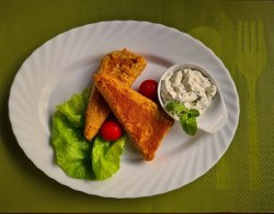Caşcaval pane cu sos tartar image