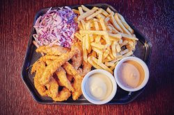 30% reducere: Chicken strips menu - BFC for one image