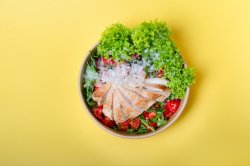 Chicken bruschetta salad image