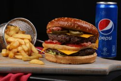 Burger vită angus dublu image