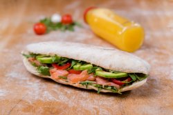 PANINI SALMONE AFFUMICATA + FRESH image