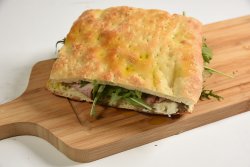 Focaccia truffle panino image