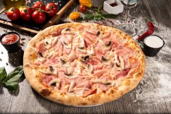 Pizza Prosciutto E Funghi   image