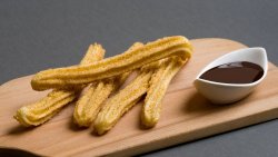 Chocolate churros image