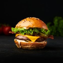 Spicy burger image