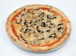 Pizza Ai funghi + sos gratuit image