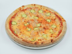 Pizza Gamberi e zucchine + sos gratuit image